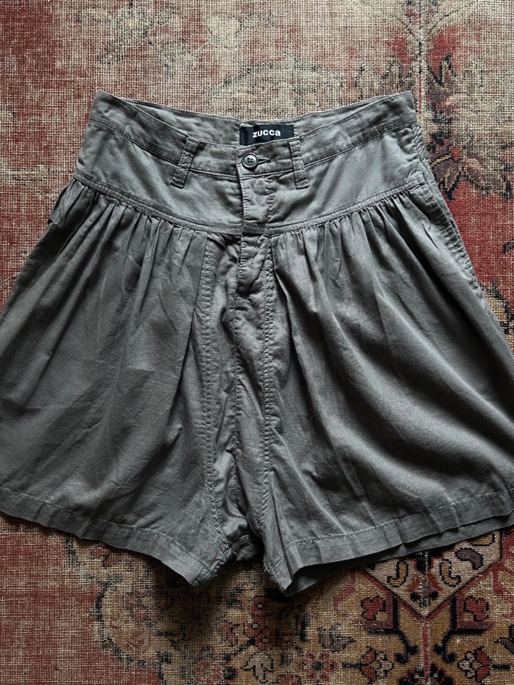 Y2K Flowy Zucca Shorts
